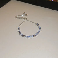 66#Bracelet-Silver Rectangular