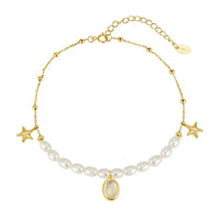 Electroplated 14K Gold 21.5+5cm 3.8g