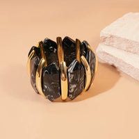 67# Bracelet-Gold/1.3*1.1cm-Black