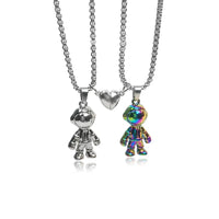 Collier Spaceman Coloré