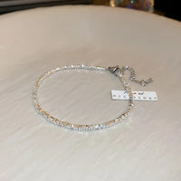 69# Bracelet-Silver-Broken Silver