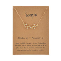 Collier Scorpian Or Carte Or