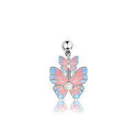 Double Papillon (Argent)