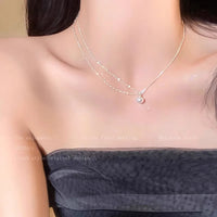 Pendentif perle simple-Argent X1708