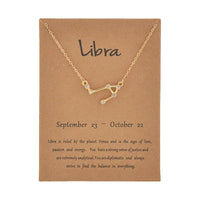 Collier en or Carte d'Or Balance