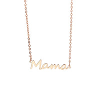 Collier en or rose