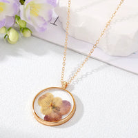 Pansy Necklace