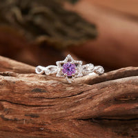 Natural Amethyst Ring