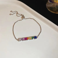 108#Bracelet-Silver-Color