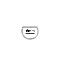 6mm silver